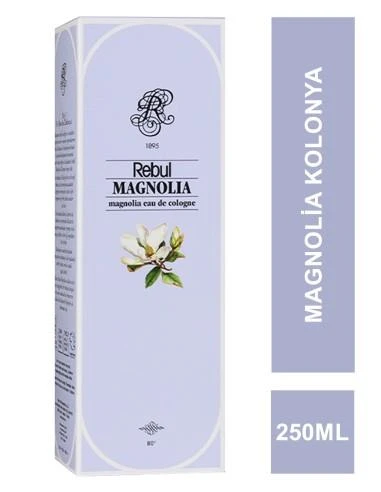 Rebul Magnolia Cam Şişe Kolonya 250 Ml ürün görseli 1