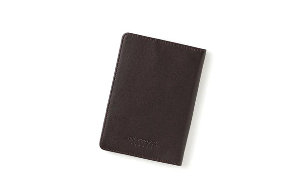 Hakiki Deri Pasaport Kılıfı RFID Korumalı Seyahat Cüzdanı Unisex Milton Siyah ürün görseli 1