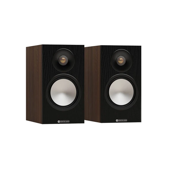 Monitor Audio Bronze 50 7G Raf Tipi Pasif Hoparlör Çift Walnut ürün görseli 1
