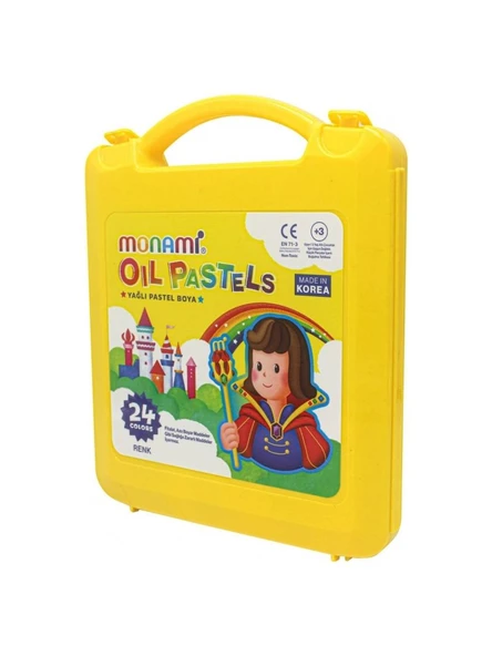Monami Pastel Boya Çantalı 24 Renk ürün görseli 1