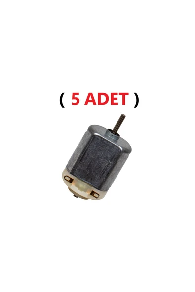 TİFOYS Eğitici Deney Motoru - 3v Dc Mini Motor - Elektrik Motoru ( 5 Adet ) ürün görseli 1