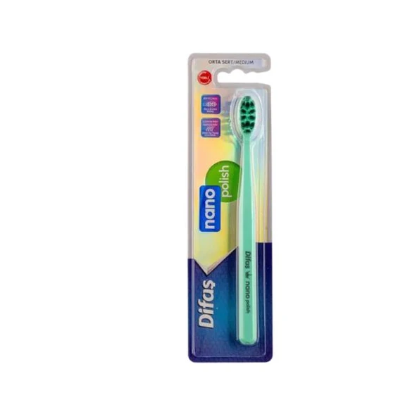 Difaş Nano Polish Diş Fırçası Orta-Sert ürün görseli 1