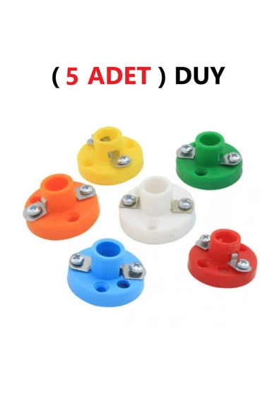 TİFOYS ( 5 Adet ) Duy, Mini Duy, Ampul Duyu, Eğitici Minyonet Duy ürün görseli 1