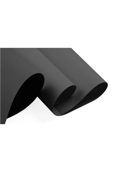 TİFOYS Siyah Fon Kartonu 10 Adet (50X70) - (120 gram ) ürün görseli 1