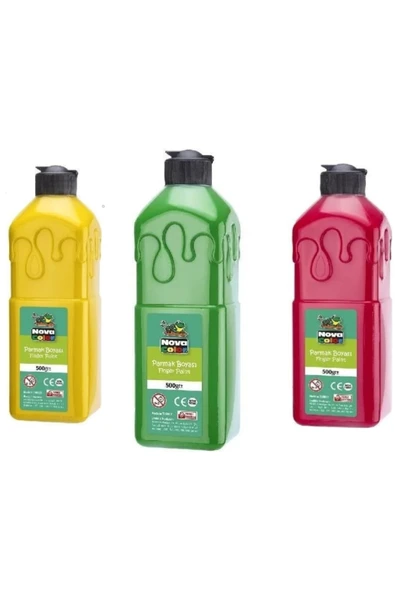 TİFOYS Nova Color 3 Lü Parmak Boyası 500 GR ürün görseli 1