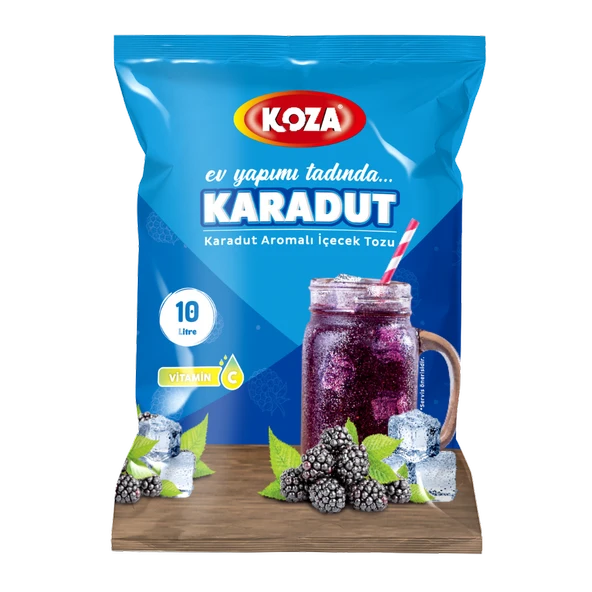 Koza Karadut Aro. Soğuk Şerbetlik İçecek Tozu (450 gr) ürün görseli 1