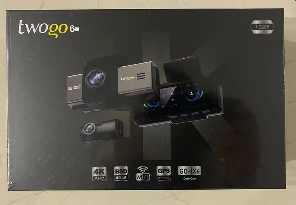 Twogo GO-K31L 3.2" Ekran  Çift Yönlü Araç Kamera -İX6 ürün görseli 1
