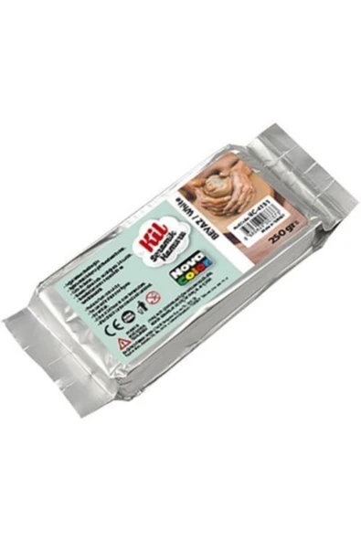Nova Color Kil Seramik Hamuru Beyaz 250gr ürün görseli 1
