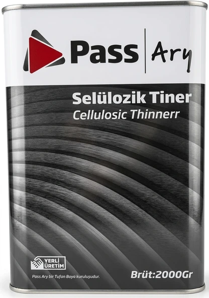 PASS ARY SELÜLOZİK TİNER BRÜT:2000 GR ürün görseli 1