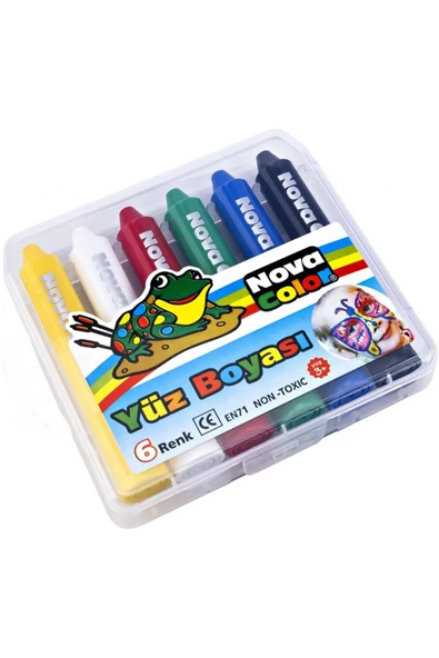 Nova Color 6 Renk Yüz Boyası - Resim 2
