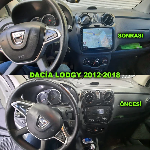 Dacia Lodgy Dokker Multimedya Çerçevesi - Resim 2