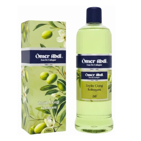 Ömer Abdi 80 Derece Zeytin Çiçeği Kolonyası 400 ml ürün görseli 1