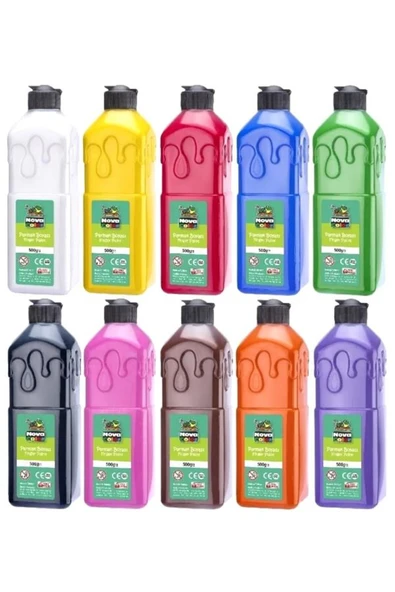 Nova Color Parmak Boyası 500 Gr 10 renk ürün görseli 1