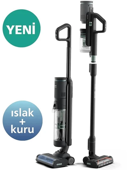 Philips 7000 Serisi AquaTrio XW7263/11 Islak Kuru Şarjlı Dikey Süpürge ürün görseli 1