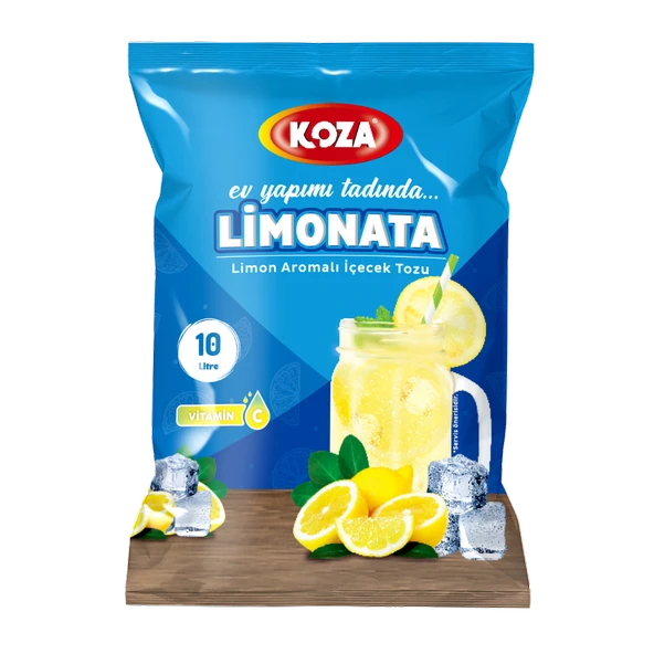 Koza Limon Aro. Soğuk Şerbetlik İçecek Tozu (450 gr) ürün görseli 1