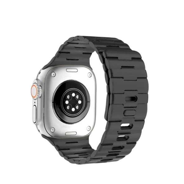 Watch Ultra 49mm Wowen Kordon (saat Değildir) - Siyah ürün görseli 1