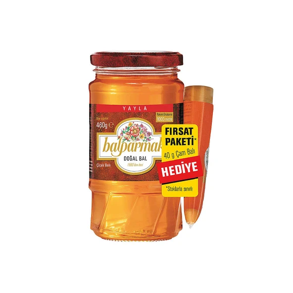 Balparmak Yayla Çiçek Balı 460 g (Tüp Çam Balı Hediyeli) ürün görseli 1