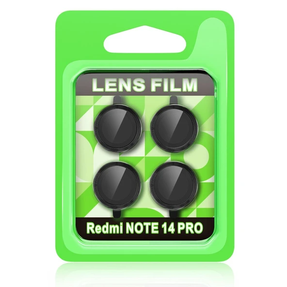 Note 14 Pro 5g Raze Metal Kamera Lens - Siyah ürün görseli 1