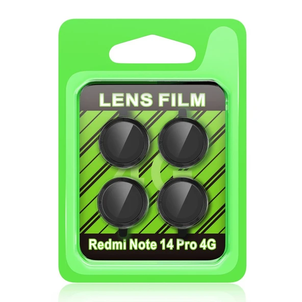 Note 14 Pro 4g Raze Metal Kamera Lens - Siyah ürün görseli 1