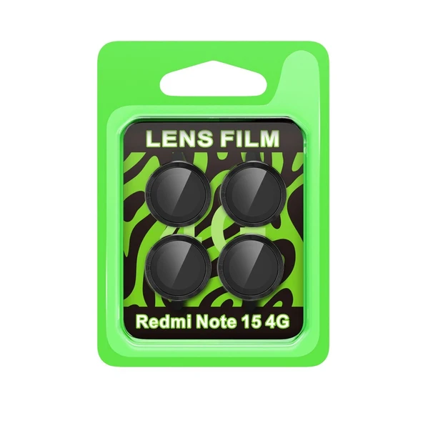 Note 15 4g Raze Metal Kamera Lens - Siyah ürün görseli 1