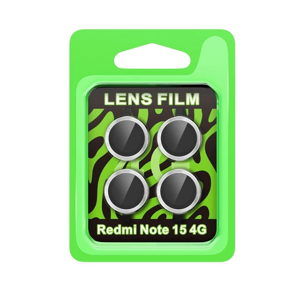 Note 15 4g Raze Metal Kamera Lens - Gümüş ürün görseli 1