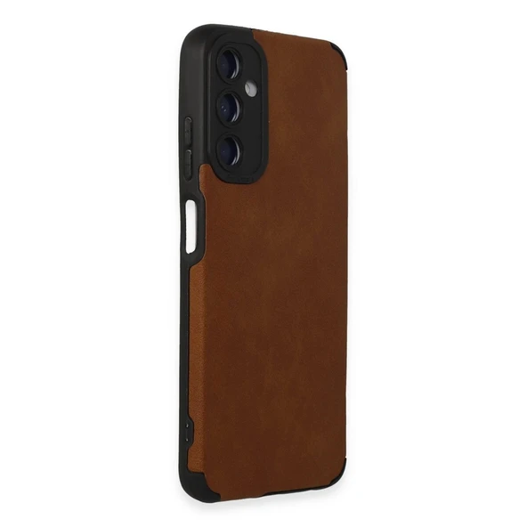 Galaxy A05s Kılıf Loop Deri - Kahverengi - Resim 2