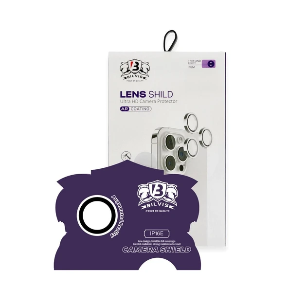 16e Bilvis Titan Kamera Lens - Beyaz - Resim 3