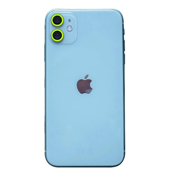 11 Neon Fosforlu Kamera Lens - Yeşil ürün görseli 1