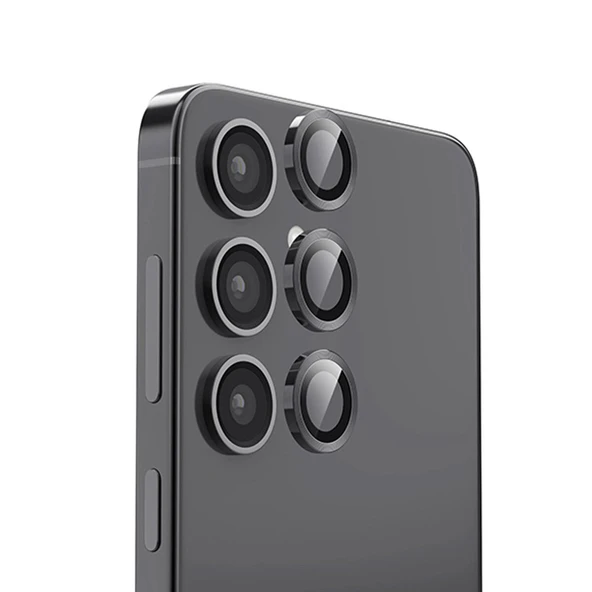 Galaxy A16 5g Raze Metal Kamera Lens - Siyah ürün görseli 1