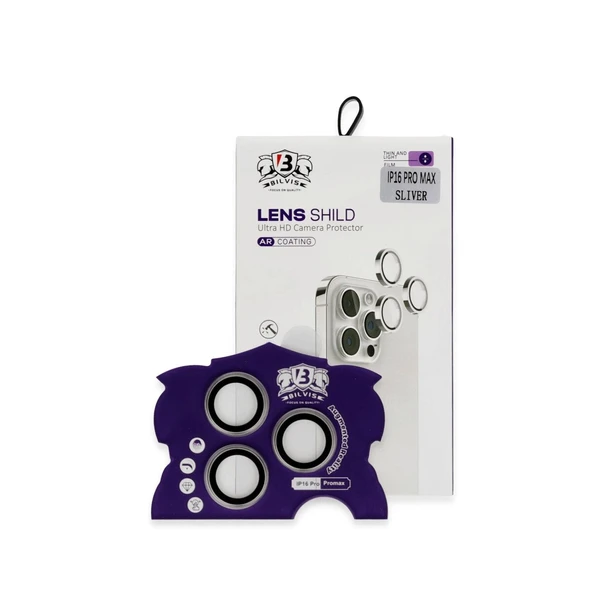 16 Pro Max Bilvis Titan Kamera Lens - Titan Gri ürün görseli 1