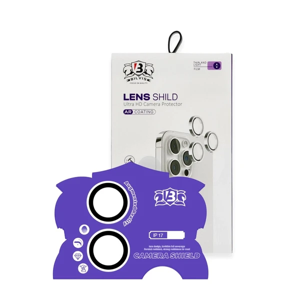 17 Bilvis Titan Kamera Lens - Gümüş ürün görseli 1