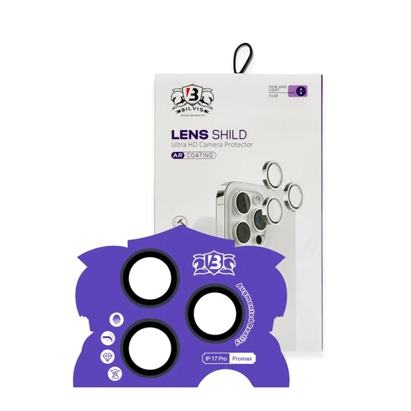 17 Pro Max Bilvis Titan Kamera Lens - Lacivert ürün görseli 1