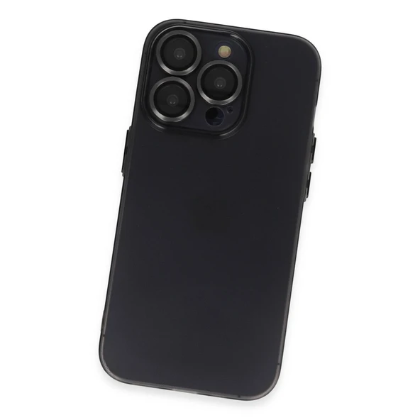 13 Pro Kılıf Luko Lens - Siyah - Resim 3
