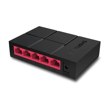 Mercusys MS105G 5-Port 10/100/1000 Mbps Masaüstü Switch ürün görseli 1