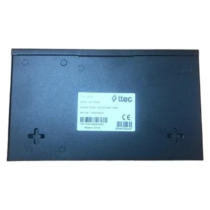 Ttec 0665P 6 Port 10/100 Mbps PoE Switch - Resim 2