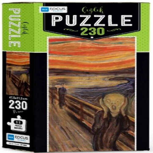 Blue Fus Çığlık - Puzzle 230 Parça ürün görseli 1