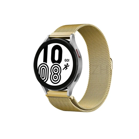 Watch 22mm Metal Mıknatıslı Kordon - Gold ürün görseli 1