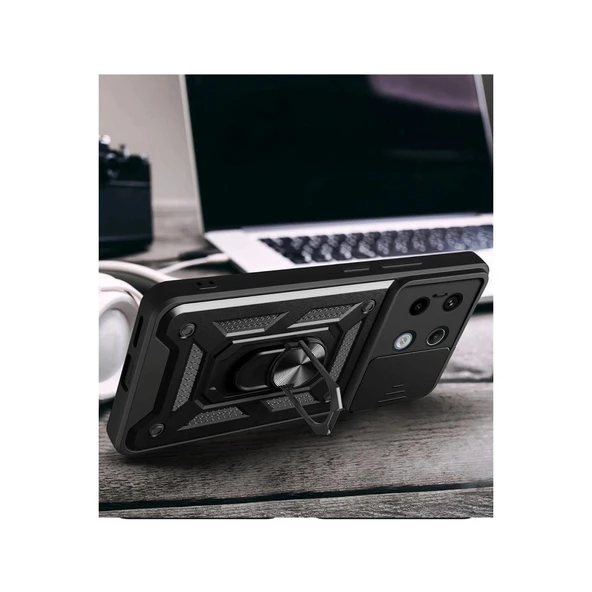 Note 13 Pro 4g Pars Lens Yüzüklü - Yeşil - Resim 2