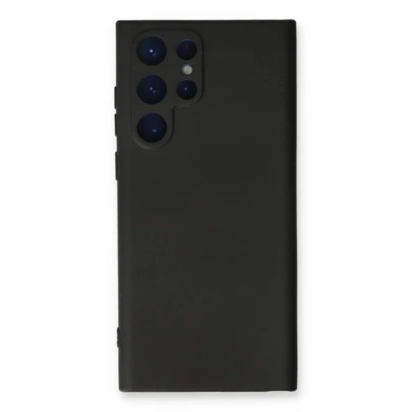 Galaxy S23 Ultra Kılıf Nano İçi Kadife - Siyah ürün görseli 1