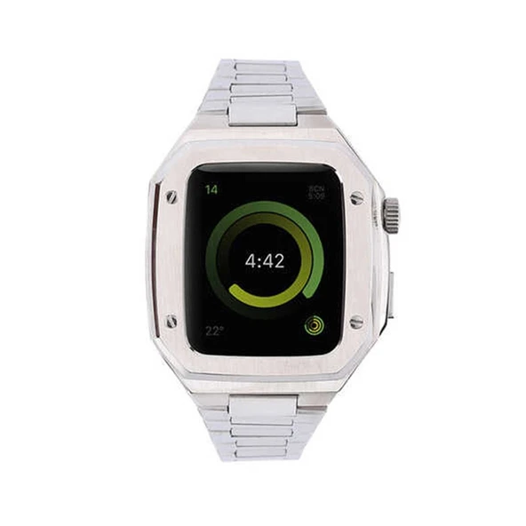 Watch 45mm Metal Petek Kasalı Kordon - Gümüş ürün görseli 1