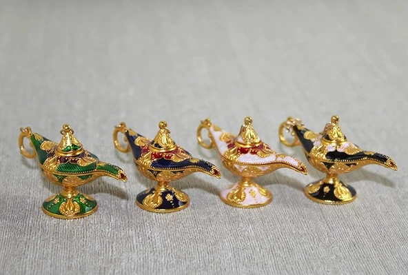 Mineli Metal Alaatin Lambası Alk3839 ürün görseli 1