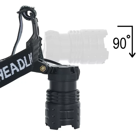 Gt100 Led Şarjlı Kafa Lambası Wt-628 - Resim 3