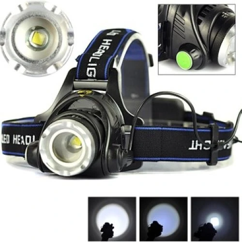 Boruit Led Kafa Feneri 2000Lm Xm-L T6 2000 Lumens 3 Modlu ürün görseli 1