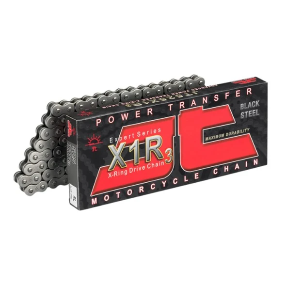 JT 525 X-Ring Zincir X1R 525 124RL Black ürün görseli 1