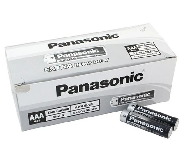 Manganez İnce Kalem AAA Pil 60'Lı Paket ürün görseli 1