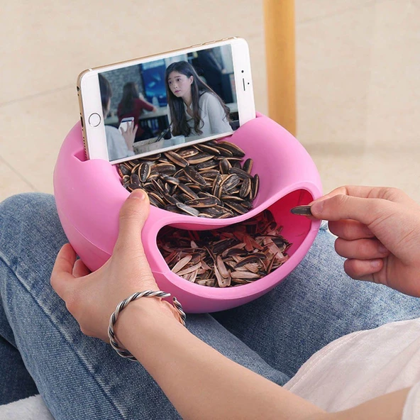 Keyif Çerezlik Telefon Standlı Çerez Kasesi - Resim 5