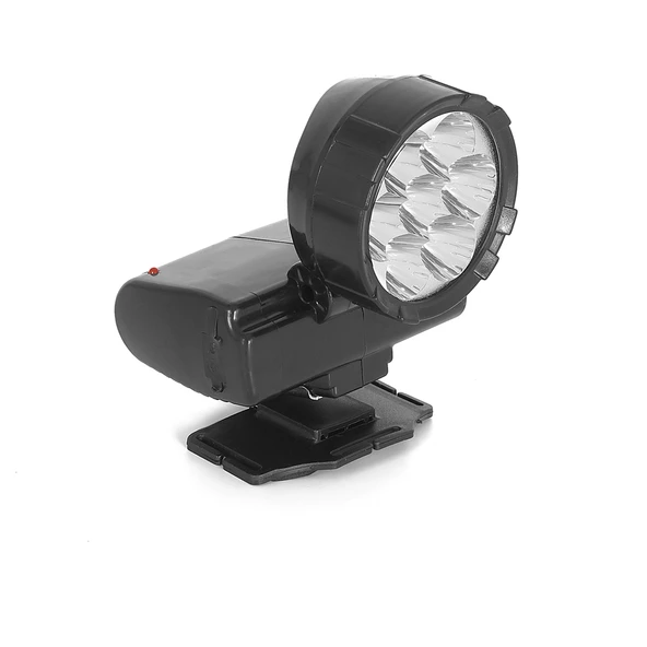 7 Ledli Şarjlı Baret Kafa Lambası Wt-701 - Resim 3