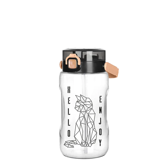 Şeffaf Matara - 1500 ml - 50,7 oz - WATERMODE Matara - Resim 3
