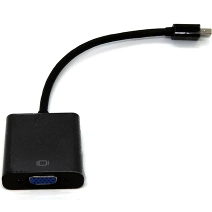 Beek Mini DisplayPort (DP) VGA Adaptörü, DP Erkek VGA Dişi, 1080P, 0.15 metre Beek Mini DP M / VGA F, 1080P, 0.15M ürün görseli 1