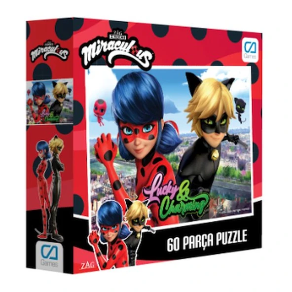 Mıraculous Puzzle 60 ürün görseli 1